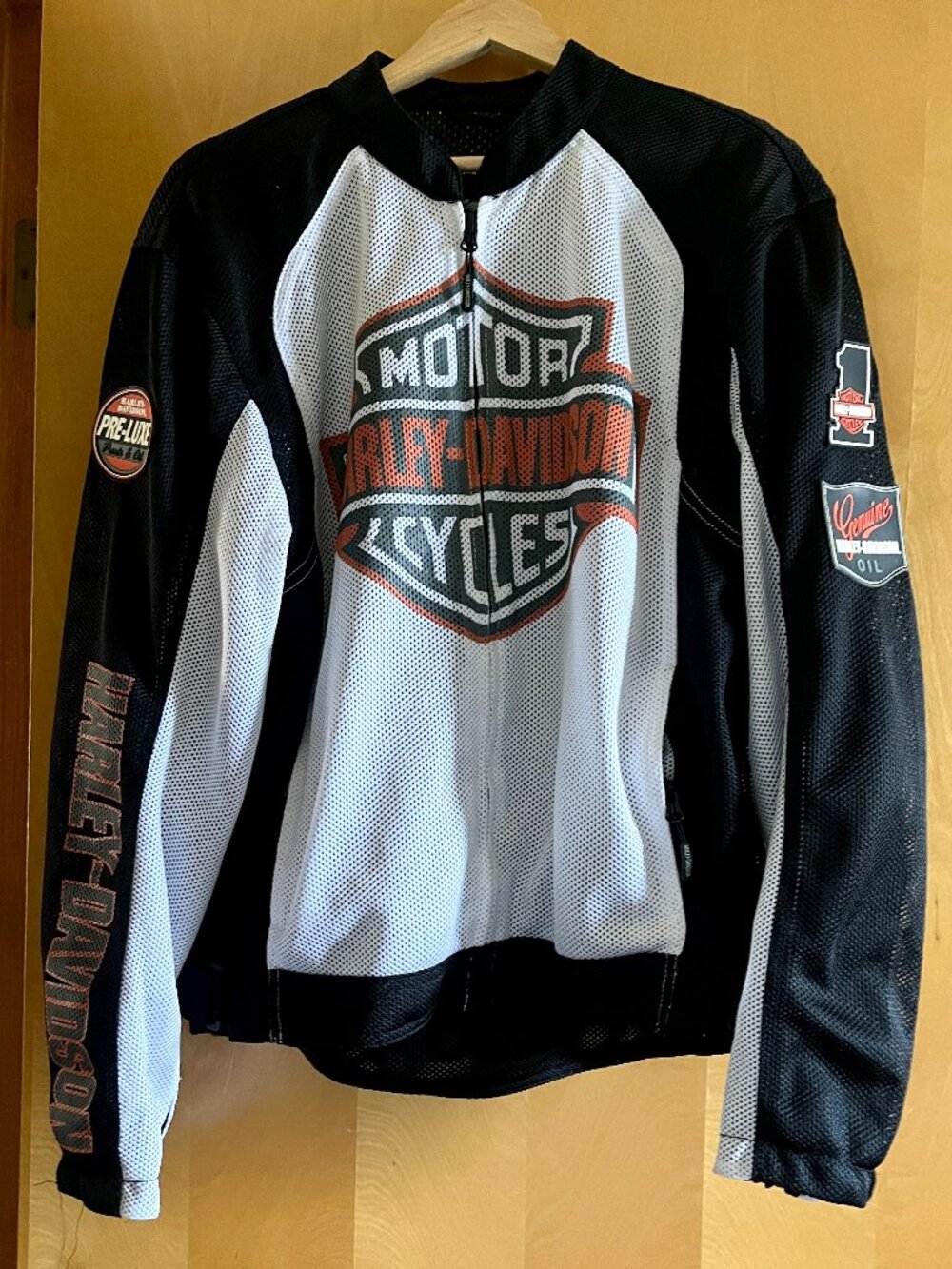 Mens Harley Davidson Summer Mesh Jacket. "Like New" Large
